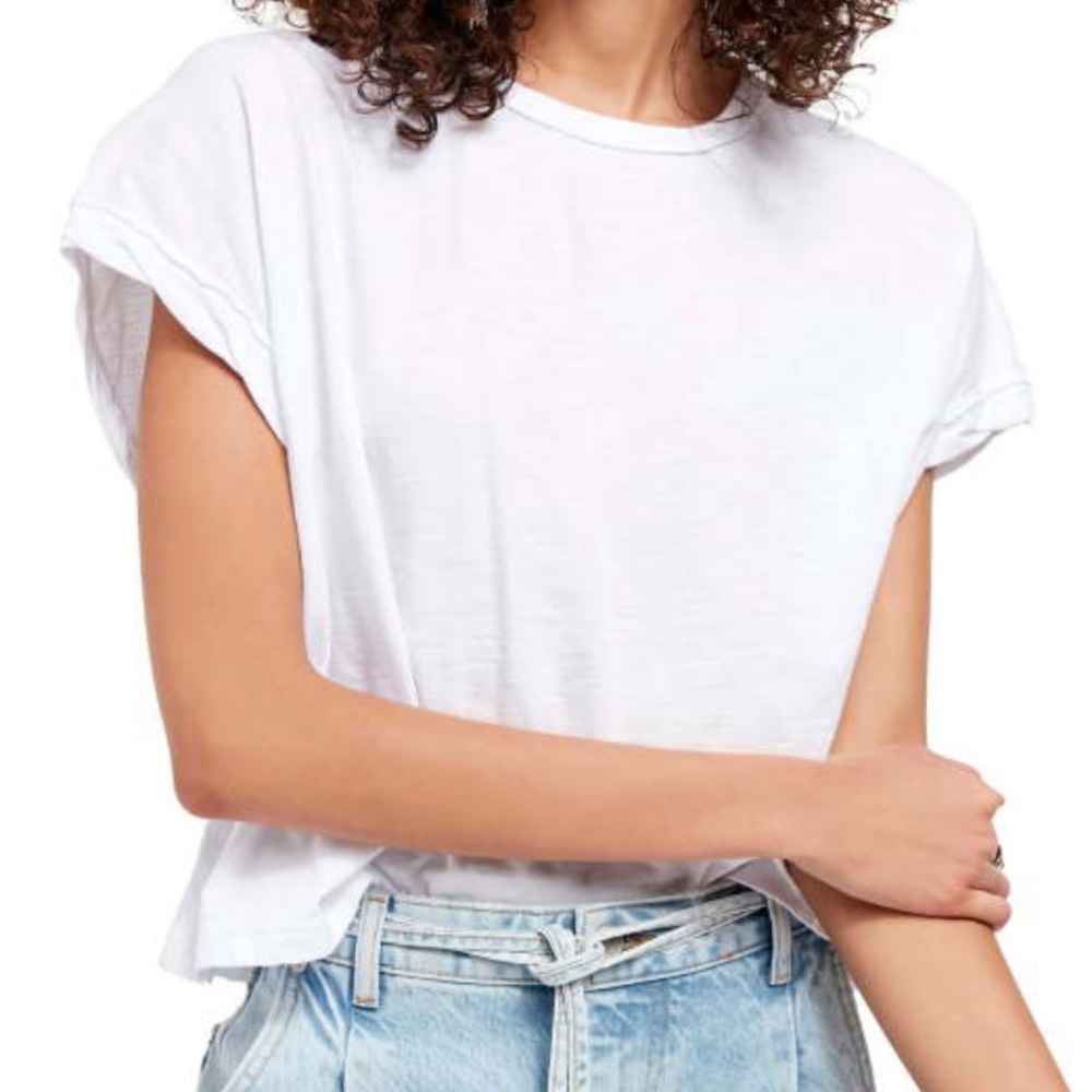 Free People We The Free You Rock T-Shirt in White